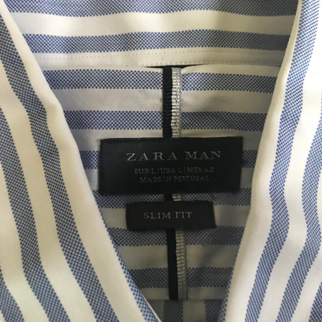 ZARA(ザラ)のYu様専用 ZARA ストライプシャツ メンズのトップス(シャツ)の商品写真
