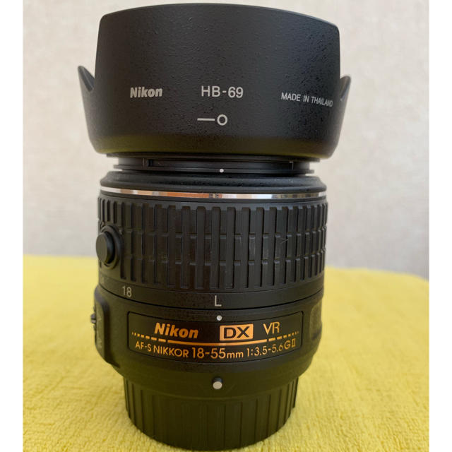 Nikon(ニコン)のNikon AF-S DX 18-55mm f/3.5-5.6G VR II  スマホ/家電/カメラのカメラ(レンズ(ズーム))の商品写真