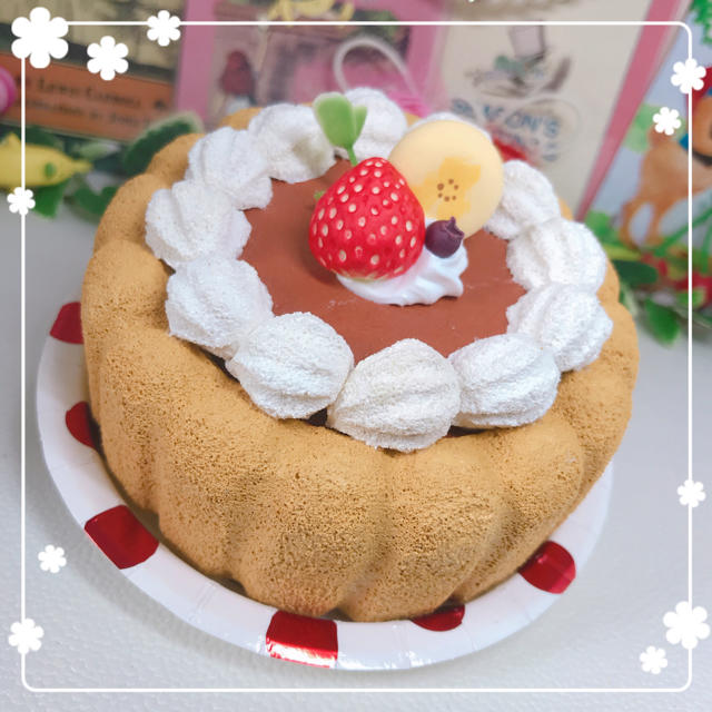 手作りスクイーズ ビスキュイフルーツケーキ ハンドメイドのハンドメイド その他(その他)の商品写真