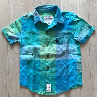 アバクロンビーアンドフィッチ(Abercrombie&Fitch)のアバクロ 半袖シャツ キッズ サイズ3/4（日本の100サイズ相当)(Tシャツ/カットソー)