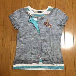 ポールスミス(Paul Smith)のポールスミス だまし絵 Tシャツ Sサイズ 騙し絵カットソー トップス(Tシャツ(半袖/袖なし))