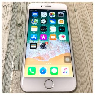 アイフォーン(iPhone)のあああ様用 iPhone6s 16GB シルバー スリープボタンNG(スマートフォン本体)