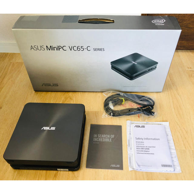 新発売の ASUS - 電源ユニット内蔵小型VC65-C1G7010ZN ASUSミニPC 極静音 デスクトップ型PC
