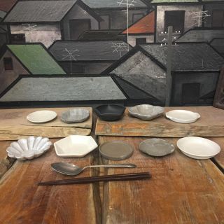 新品 陶器 陶芸作家 人気の豆皿いろいろ10個H(食器)
