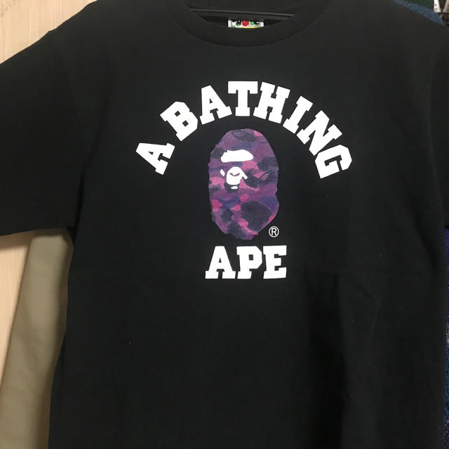 A BATHING APE(アベイシングエイプ)のABATHINGAPE Tシャツ Mサイズ メンズのトップス(Tシャツ/カットソー(半袖/袖なし))の商品写真