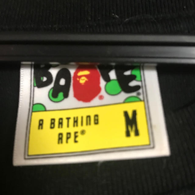 A BATHING APE(アベイシングエイプ)のABATHINGAPE Tシャツ Mサイズ メンズのトップス(Tシャツ/カットソー(半袖/袖なし))の商品写真