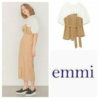 エミアトリエ(emmi atelier)の2018SS💖emmi　レイヤード風ブラウス & タイトスカート セットアップ(セット/コーデ)