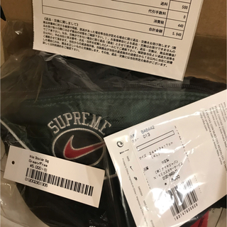 シュプリーム(Supreme)の新品未使用 supreme nike shoulder bag green(ショルダーバッグ)