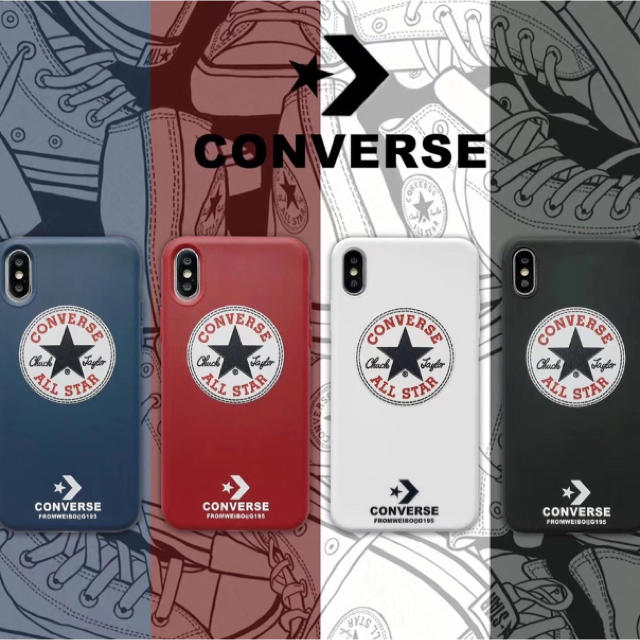 ★大人気 converseコンバース iPhoneケース スニーカー全4種の通販 by るり's shop｜ラクマ