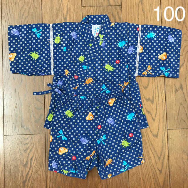 mikihouse(ミキハウス)のseesaawari様専用です　　　　　ミキハウス  甚平  100 キッズ/ベビー/マタニティのキッズ服男の子用(90cm~)(甚平/浴衣)の商品写真