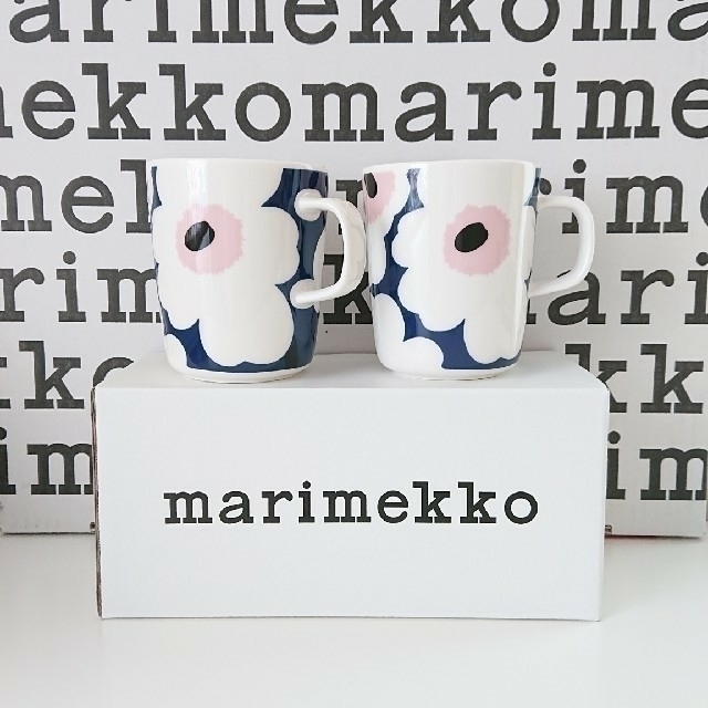 マリメッコ マグカップ UNIKKO Marimekko フィンエアー ウニッコ