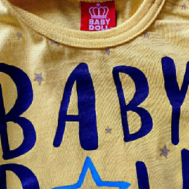 BABYDOLL(ベビードール)のベビードール☆宇宙ロングTシャツ☆80サイズ美品 キッズ/ベビー/マタニティのベビー服(~85cm)(Ｔシャツ)の商品写真