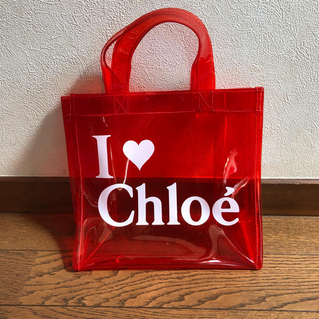 Chloe(クロエ)の♡Chloe♡ビニールバッグ レディースのバッグ(ハンドバッグ)の商品写真