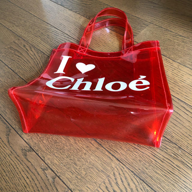 Chloe(クロエ)の♡Chloe♡ビニールバッグ レディースのバッグ(ハンドバッグ)の商品写真