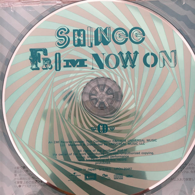 SHINee(シャイニー)のSHINee FROM NOW ON アルバム 韓国 エンタメ/ホビーのCD(K-POP/アジア)の商品写真