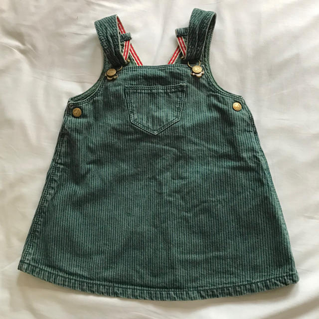 PETIT BATEAU(プチバトー)のプチバトー / ジャンパースカート / 12m 74cm キッズ/ベビー/マタニティのベビー服(~85cm)(スカート)の商品写真