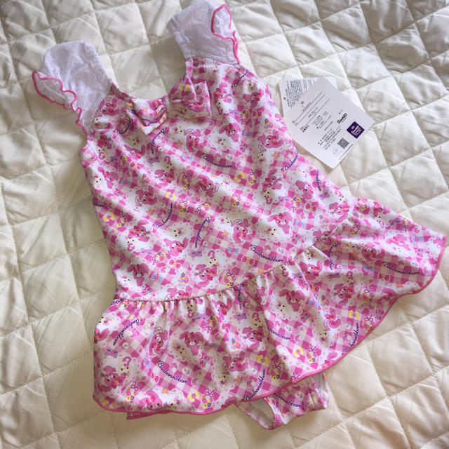 サンリオ(サンリオ)の水着 キッズ/ベビー/マタニティのキッズ服女の子用(90cm~)(水着)の商品写真