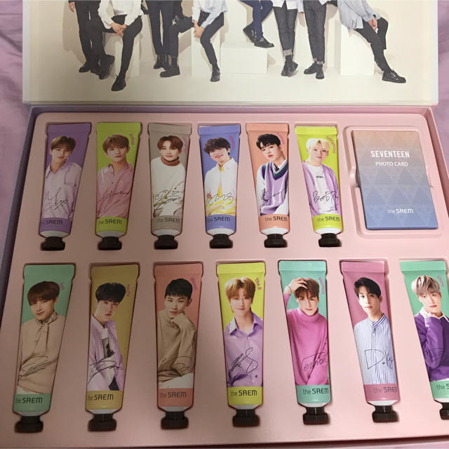 the saem(ザセム)のSEVENTEEN the SAEM ハンドクリーム エンタメ/ホビーのタレントグッズ(アイドルグッズ)の商品写真