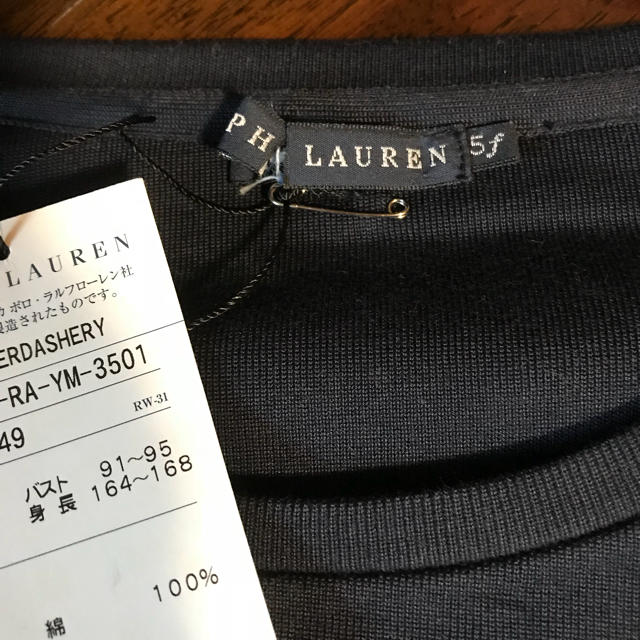 Ralph Lauren(ラルフローレン)のRalph Lauren★ラルフローレン 半袖Tシャツ★濃紺 レディースのトップス(Tシャツ(半袖/袖なし))の商品写真