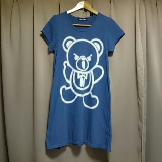 ヒステリックグラマー(HYSTERIC GLAMOUR)のヒステリックグラマー BEAR Tワンピ(ミニワンピース)