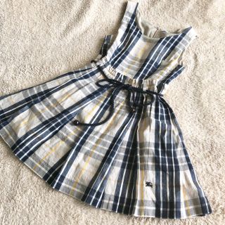 バーバリーブルーレーベル(BURBERRY BLUE LABEL)の人気 バーバリーブルーレーベル ワンピース 美品(ひざ丈ワンピース)