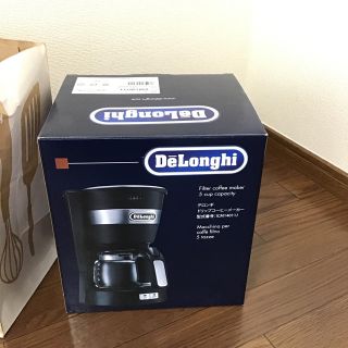 デロンギ(DeLonghi)の【新品】デロンギ ドリップコーヒーメーカー ICM14011J(コーヒーメーカー)