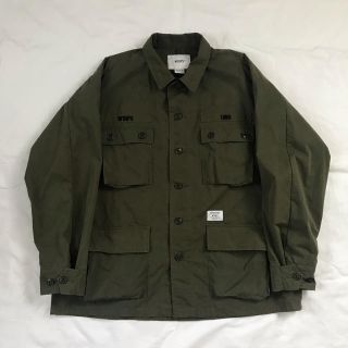 wtaps jungle ls shirt 18ss