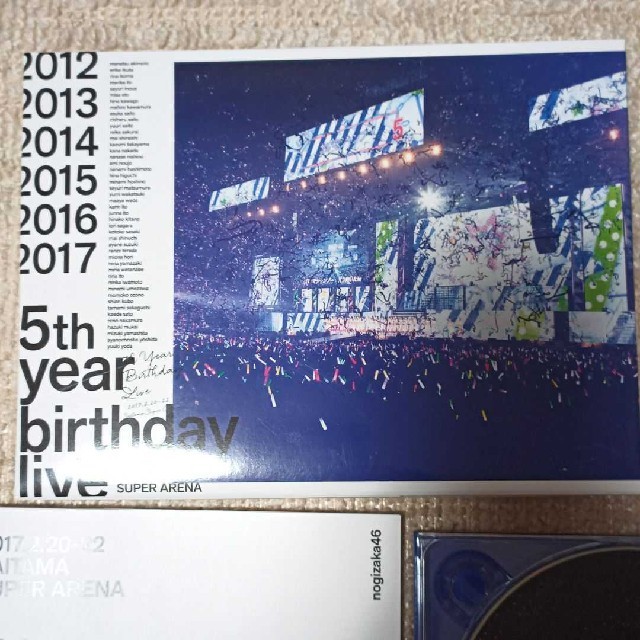 乃木坂46　Blu-ray　5th year　birthday live