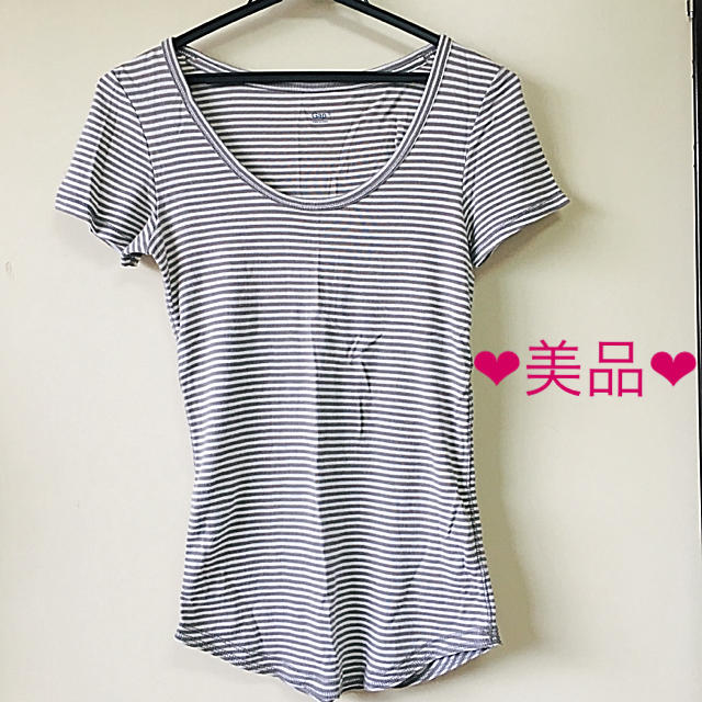 GAP(ギャップ)の❤︎美品❤︎ ギャップ レディース GAP ボーダー Tシャツ  レディースのトップス(Tシャツ(半袖/袖なし))の商品写真