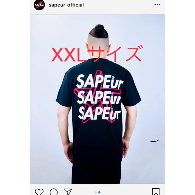 19/SS☆完売品  SAPEur Tシャツ
