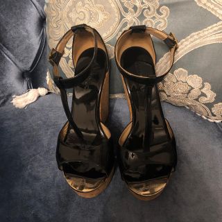 ジミーチュウ(JIMMY CHOO)のJIMMY CHOO ジミーチュウ ウェッジサンダル(サンダル)