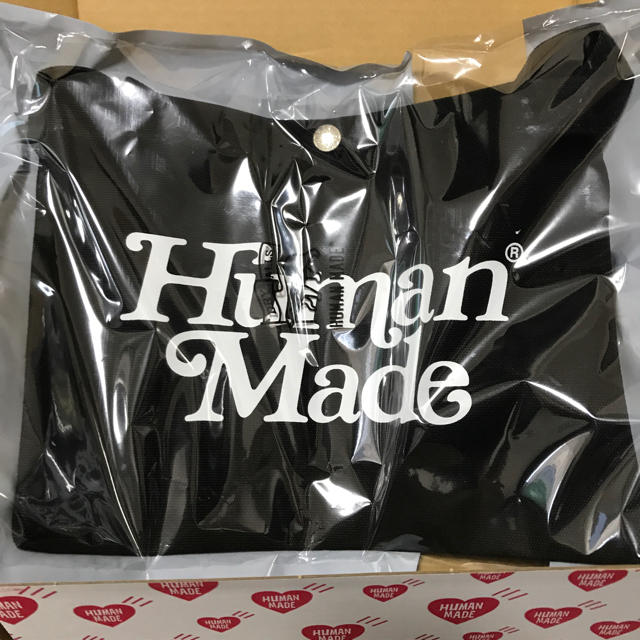 GDC(ジーディーシー)のgirl’s don’t cry × HUMAN MADE サコッシュ 黒 メンズのバッグ(ショルダーバッグ)の商品写真