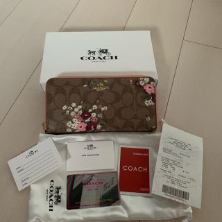 コーチ(COACH)の大人気‼️COACHコーチ長財布  フローラルプリント(財布)