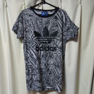 アディダス(adidas)のadidas オリジナルス レディース Tシャツワンピース (Tシャツ(半袖/袖なし))