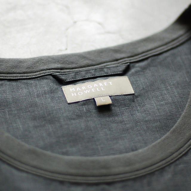 MARGARET HOWELL(マーガレットハウエル)のmargaret howell shirting linen メンズのトップス(Tシャツ/カットソー(半袖/袖なし))の商品写真