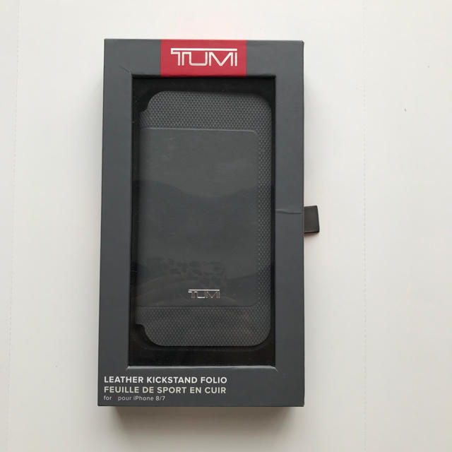 [新品・未使用]TUMI iPhone8.7.6s.6手帳型 スマホケーススマホアクセサリー