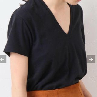 イエナ(IENA)のラナン様専用 AURALEE SEAMLESS VネックTシャツ(Tシャツ(半袖/袖なし))