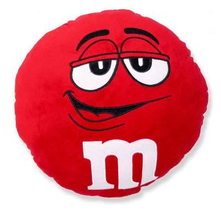 エムアンドエム(M&M)のM&M's クッション（レッド）(キャラクターグッズ)