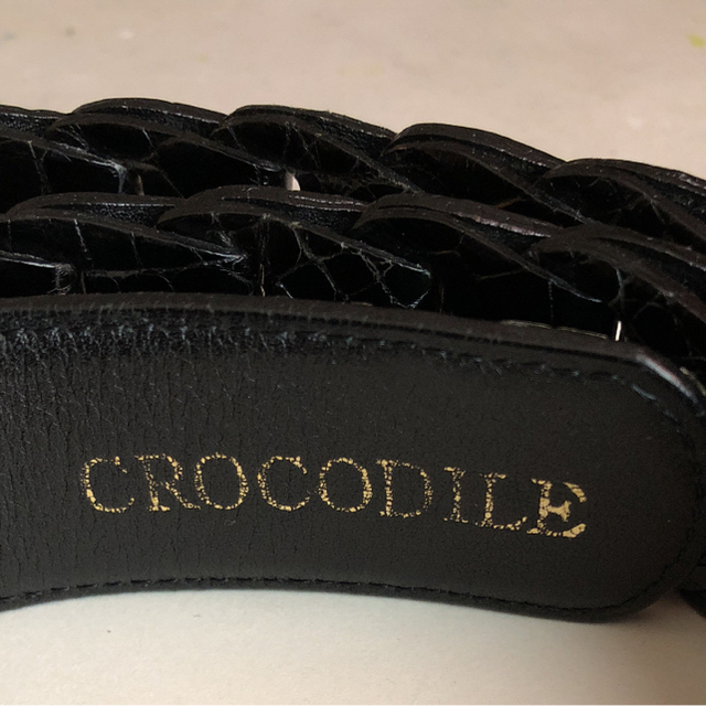 Crocodile(クロコダイル)のクロコダイルベルト メンズのファッション小物(ベルト)の商品写真