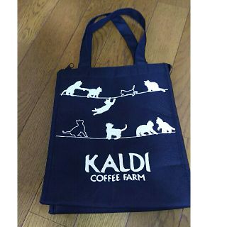 カルディ(KALDI)のCALDI カルディ 保冷バッグ 猫の日 ネコ 猫 バッグ トートバッグ(トートバッグ)