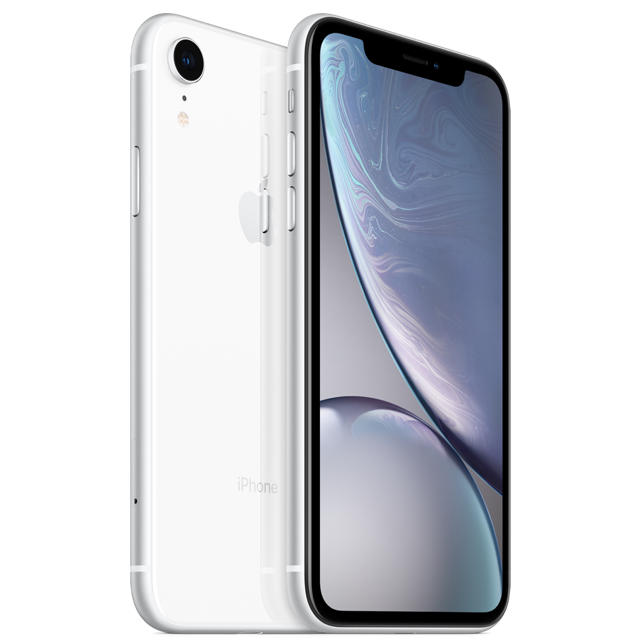 驚きの値段 iPhone - 未使用新品 ホワイト 64GB iPhoneXR onebridApple スマートフォン本体