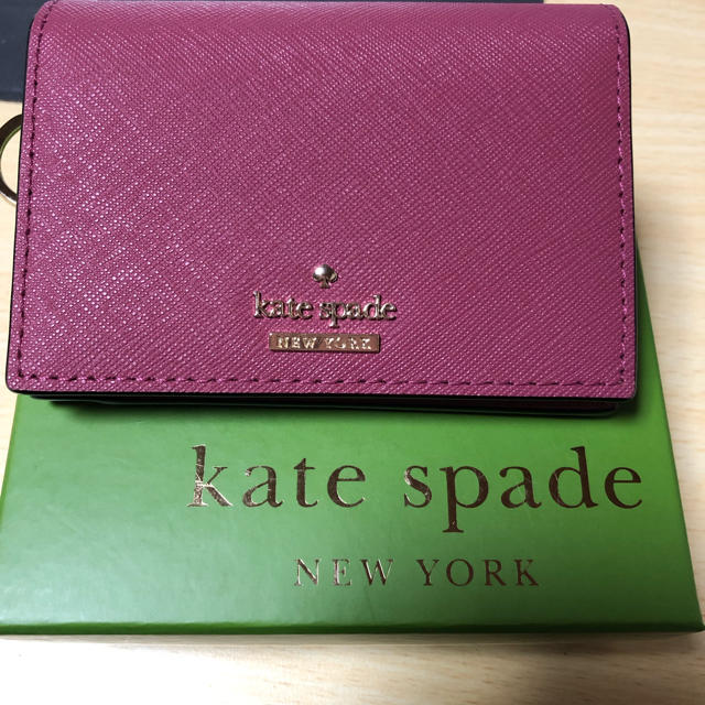 kate spade new york(ケイトスペードニューヨーク)の(non様)kate spade カードケース レディースのファッション小物(名刺入れ/定期入れ)の商品写真