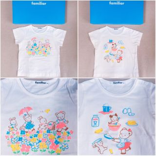 ファミリア(familiar)の【ビアンカ様ご専用✨】極美品 ファミリア Tシャツ⑥ & ⑦(Tシャツ/カットソー)