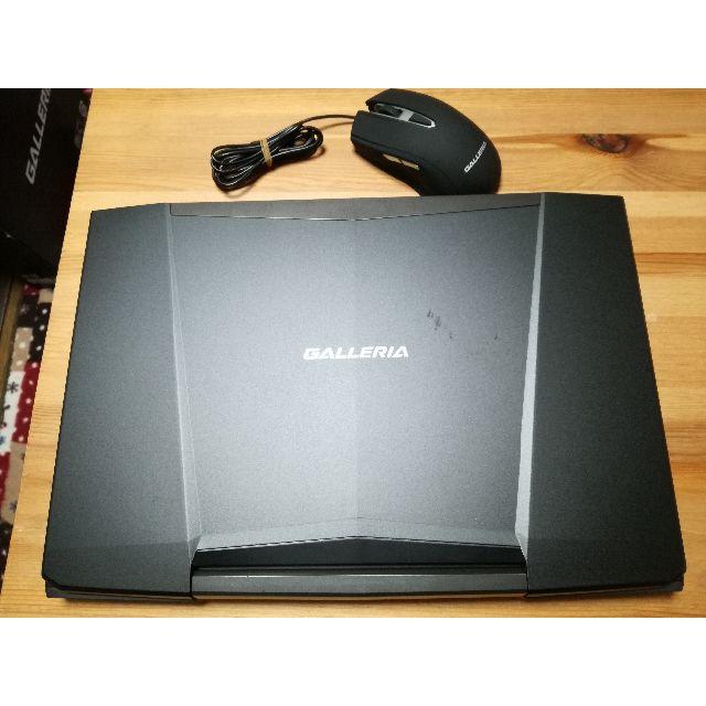 大人気定番商品 ゲーミングノートPC QSF965HE 美品 GALLERIA ノートPC