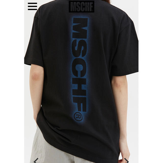 新品未使用・mischief mschf ミスチーフ Tシャツ ブラック 1