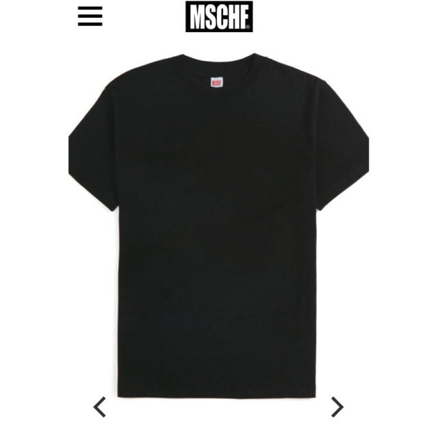 新品未使用・mischief mschf ミスチーフ Tシャツ ブラック 3