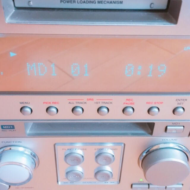 DENON D-XW33 デノン CD3枚 MD2枚コンポ
