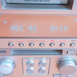 DENON - DENON D-XW33 デノン CD3枚 MD２枚コンポの通販 by