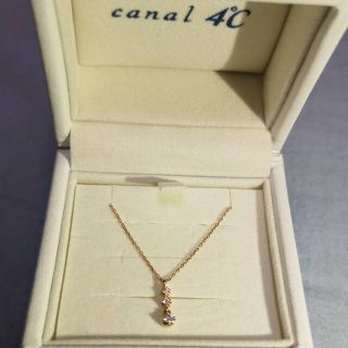 カナルヨンドシー(canal４℃)の4℃ネックレス(ピンクゴールド)(ネックレス)