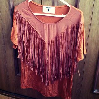 フリンジTシャツ(Tシャツ(半袖/袖なし))